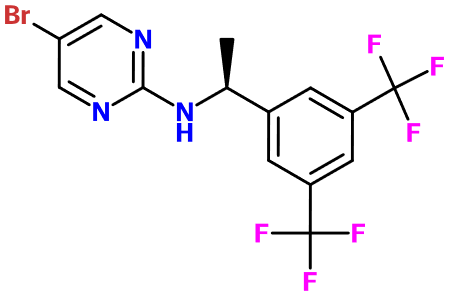 (image for) MC005505 N-[(1S)-1-[3,5-Bis(trifluoromethyl)phenyl]ethyl]-5-bromopyrimidin-2-amine
